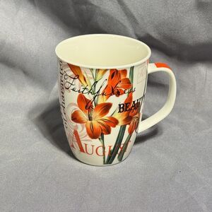 August Birthday Flower Of The Month by Gift Craft Coffee Tea Mug Gladiolus